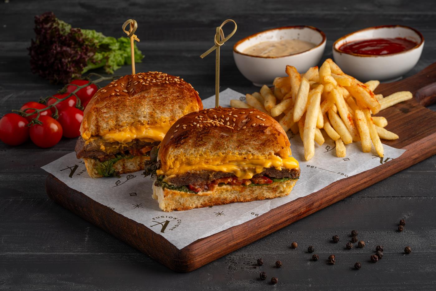 الساندويتشات والبرغر