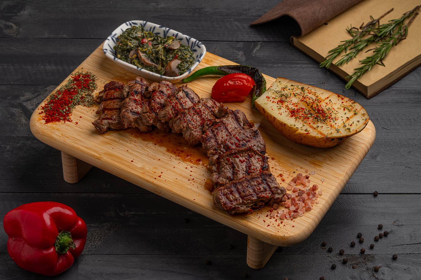 شريحة لحم الضأن