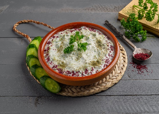 خيار بالزبادي